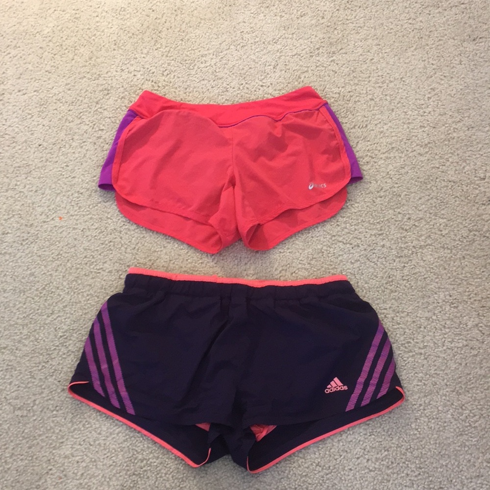Women’s shorts lot ADIDAS ASICS like new small